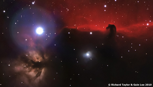 AstroTrac TT320X-AG Horsehead and Flame Nebulae Crop