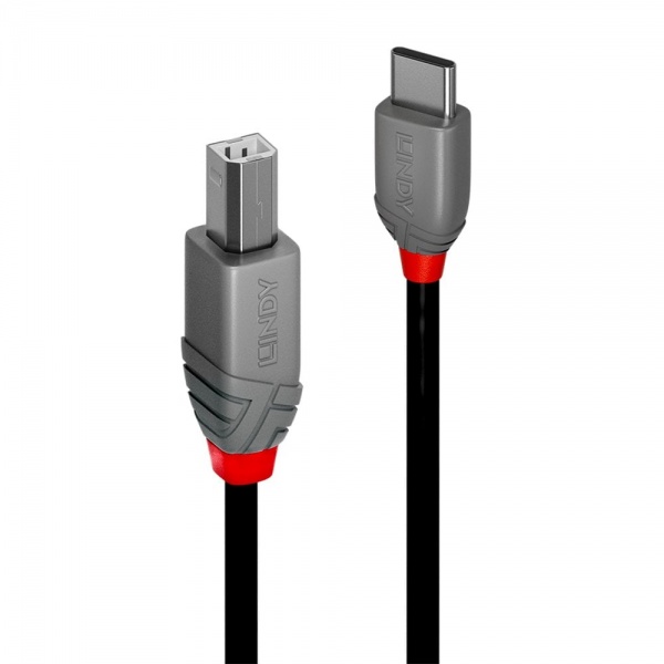 Lindy Anthra Line USB 2.0 Type C to B cable 1m