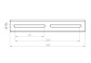 More Blue Vixen-style 260mm Dovetail Bar