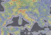 Sky Quality Map Europe  - Light Pollution & Dark Sky Map by Ronald Stoyan, Fabio Falchi & Riccardo Furgoni