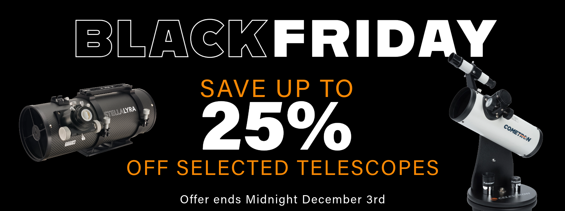 Black Friday Telescope Offers 2025 First Light Optics — free download