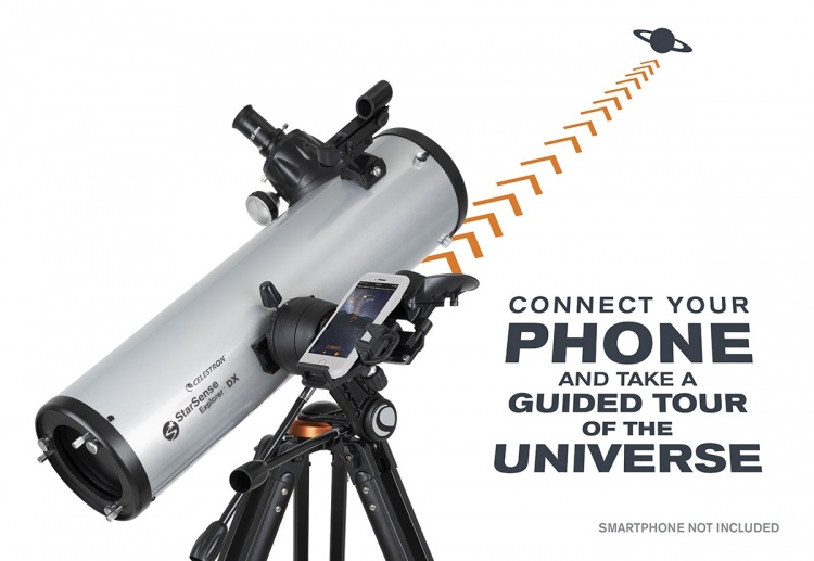 Celestron Starsense Explorer DX130AZ Smartphone App-Enabled Telescope