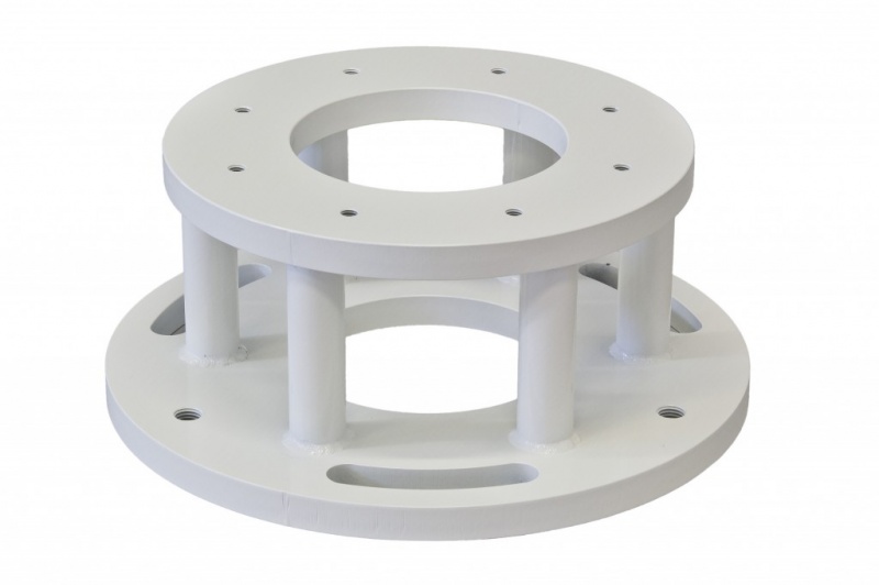 10Micron Baader Steel Leveling Flange for GM 3000 fits #1453090 Pier Adapter and #2451220 modal pillar