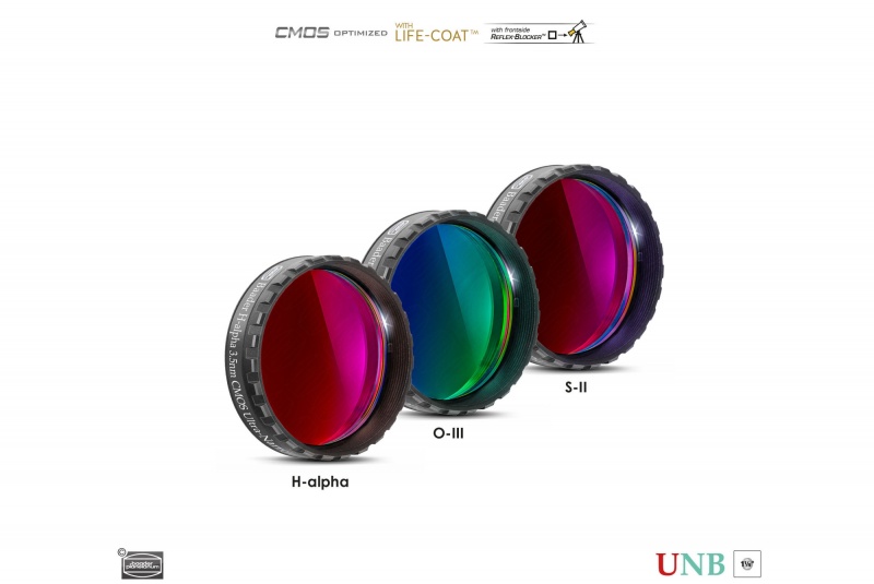 Baader F2 - 3.5/4nm Ultra Narrow Band Filter Set - CMOS Optimised