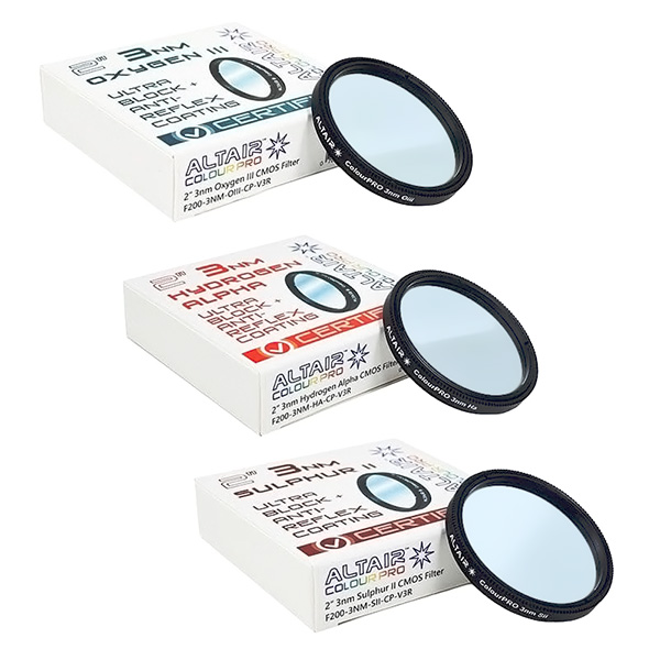 Antlia LRGB-V Pro & 3nm Narrowband Astronomy Filter Sets | First