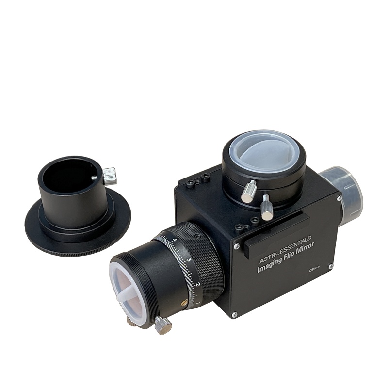 Astro Essentials Astrophotography 1.25'' Flip Mirror with Micro Focuser