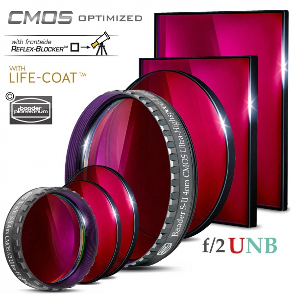 Baader F2 - 4nm Ultra Narrow Band SII Filter - CMOS Optimised
