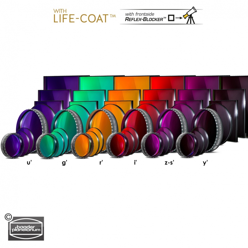 Baader New Generation SLOAN/SDSS Photometric Filter Sets