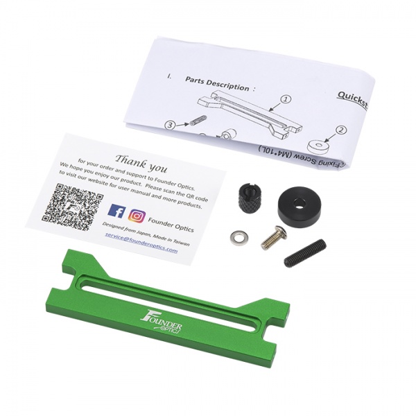 Founder EAF Bracket for FOT106 and FOT86 Telescopes