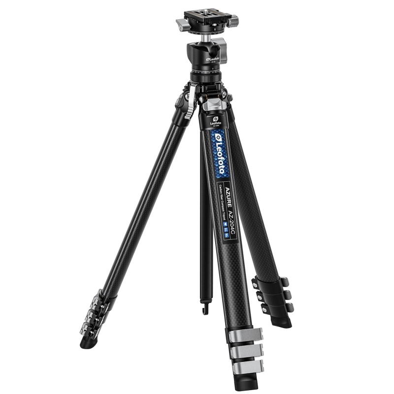Leofoto Ranger LS-223C Compact Carbon Fiber Tripod with LH-25 Low