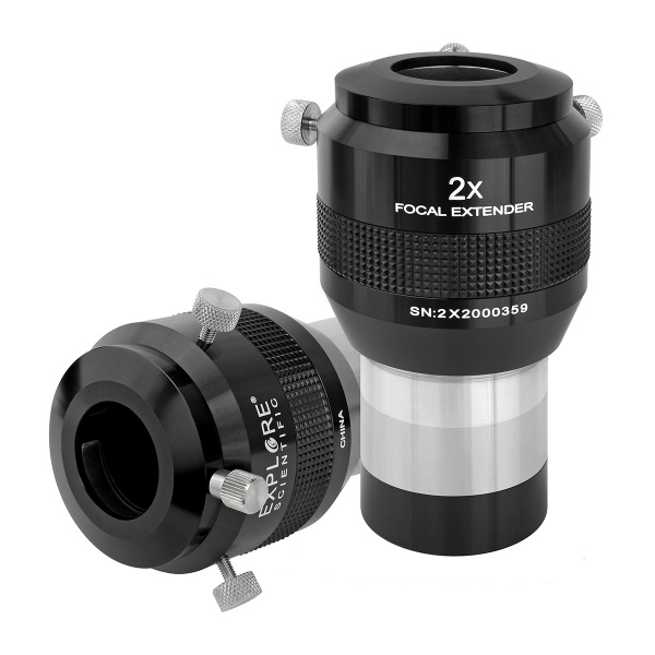 Explore Scientific 2x / 3x Barlow / Focal Extender 2''