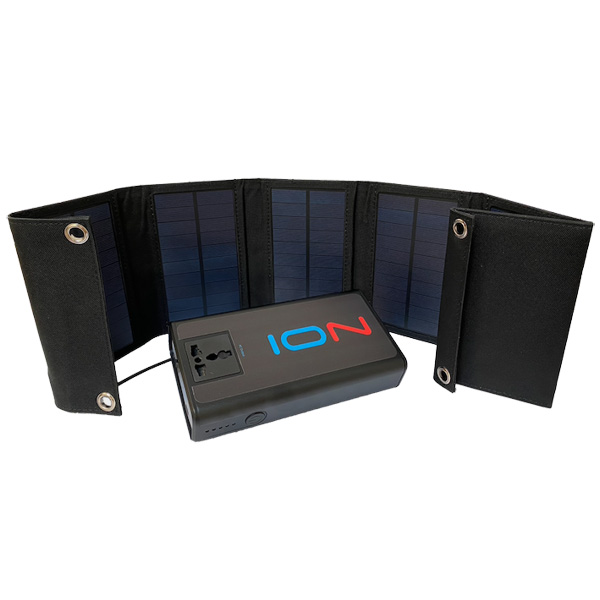 Powapacs Ion including Solar Panel