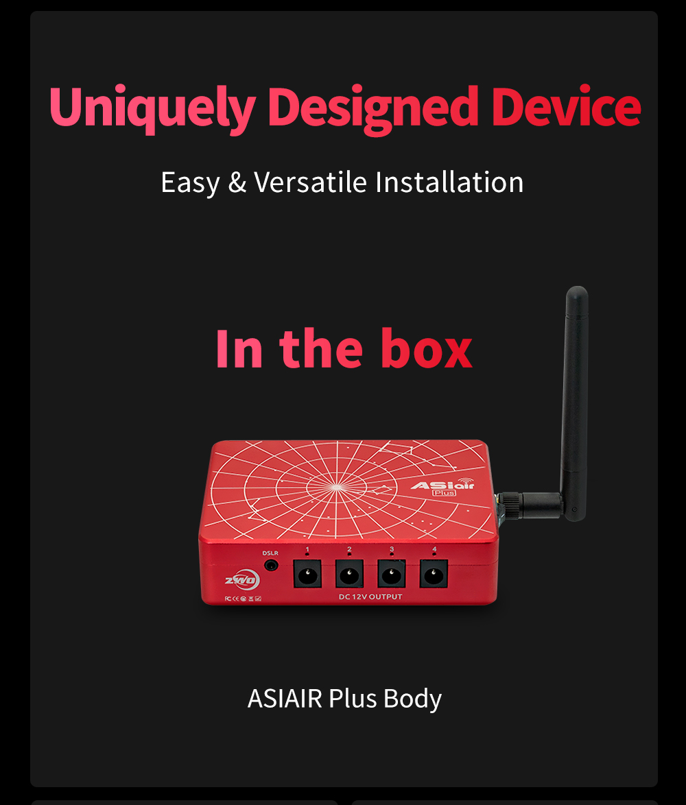 ZWO ASiair Plus 256G Wireless Astrophotography Controller