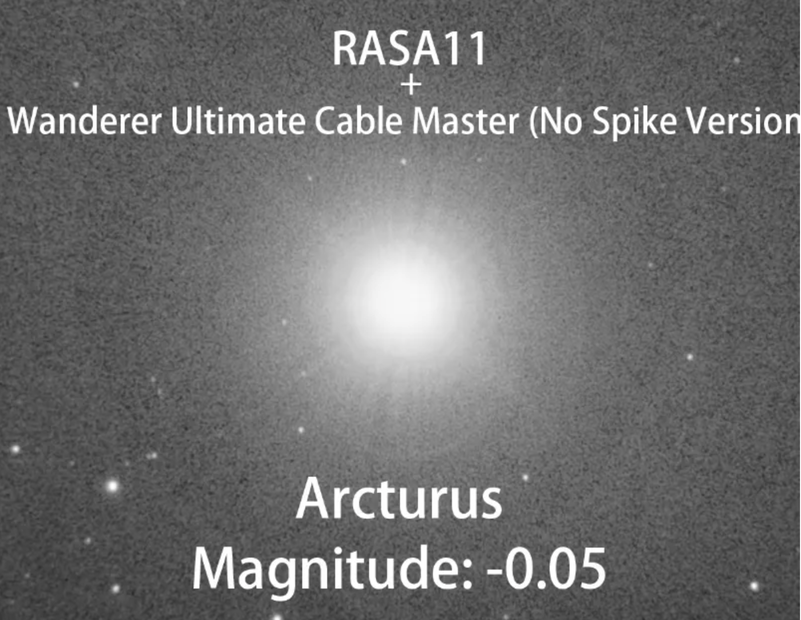 Lighting Rasa Wanderer Ultimate Cable Master for RASA and Hyperstar - Spike Free ...