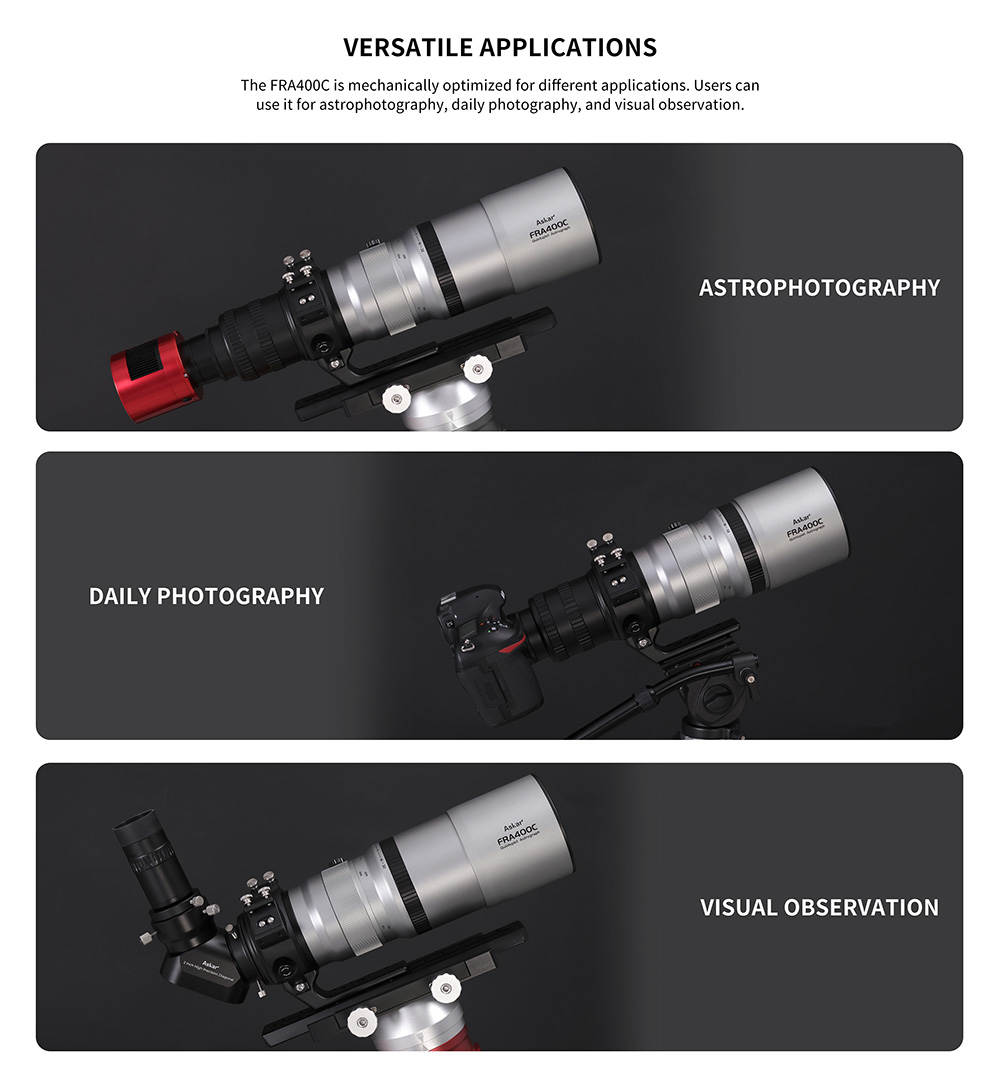 Askar FRA400C 72mm f/5.6 Quintuplet Petzval Astrograph | First Light Optics