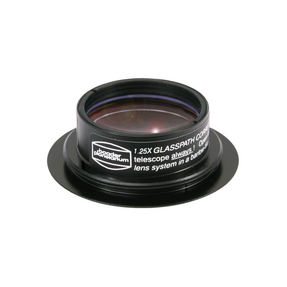 Baader Glasspath Corrector 1.25x for MaxBright II & Mark V Binoviewers with Zeiss Ring Dovetail