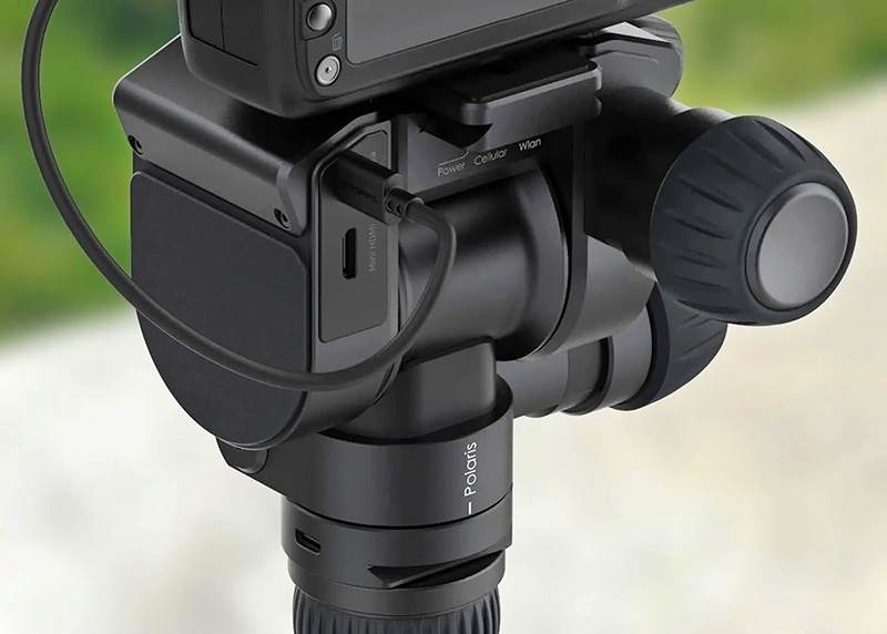 Benro Polaris Electric Tripod Head WiFi Astro Edition