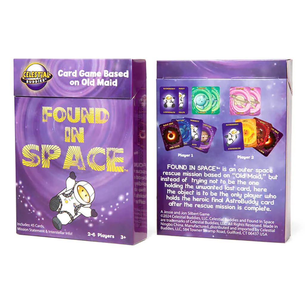 Celestial Buddies Found In Space Card Game | First Light Optics
