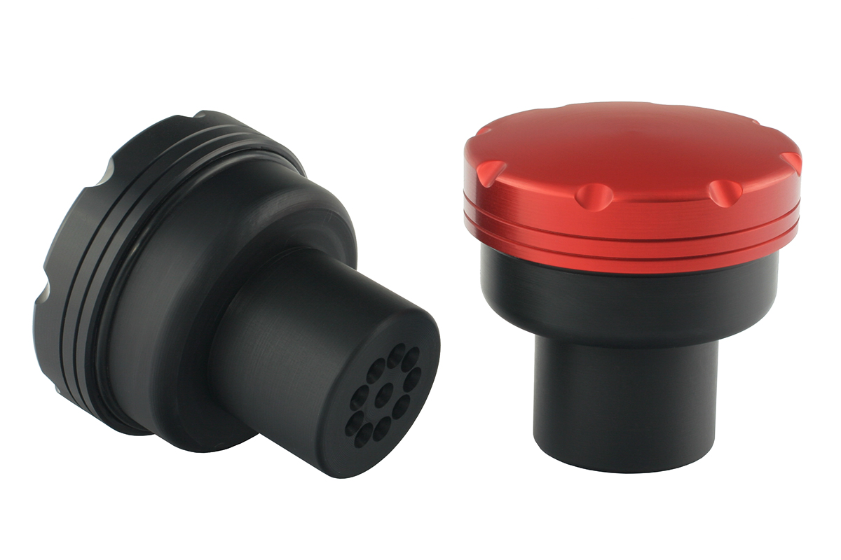 FLO DualFit Desiccant Cap Red First Light Optics