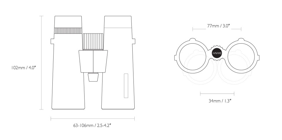 Endurance 25mm PC Compact Binoculars | First Light Optics