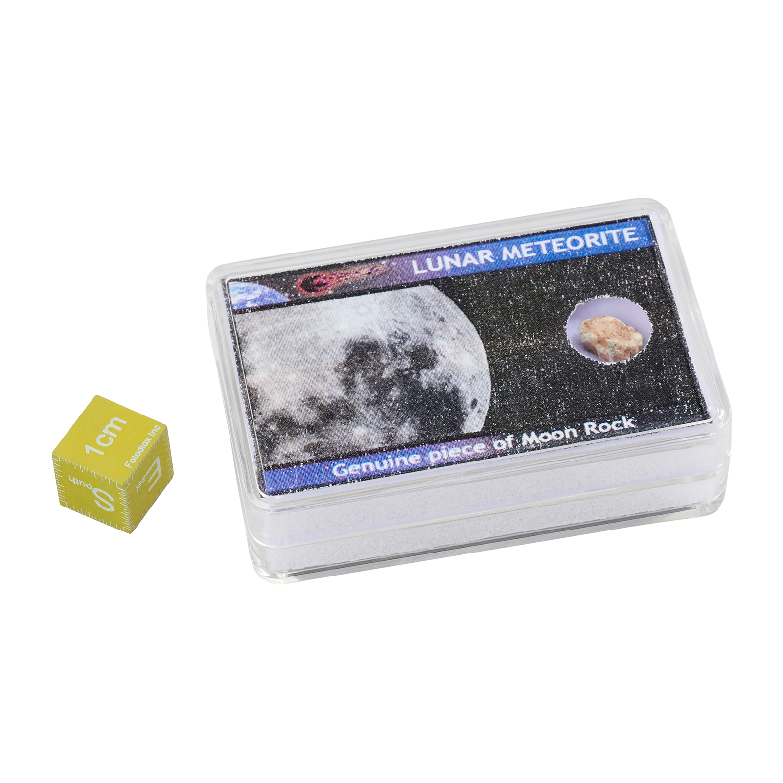 Genuine Moon Rocks Genuine Moon Rock! Fragment of a Lunar Meteorite in a display box ...