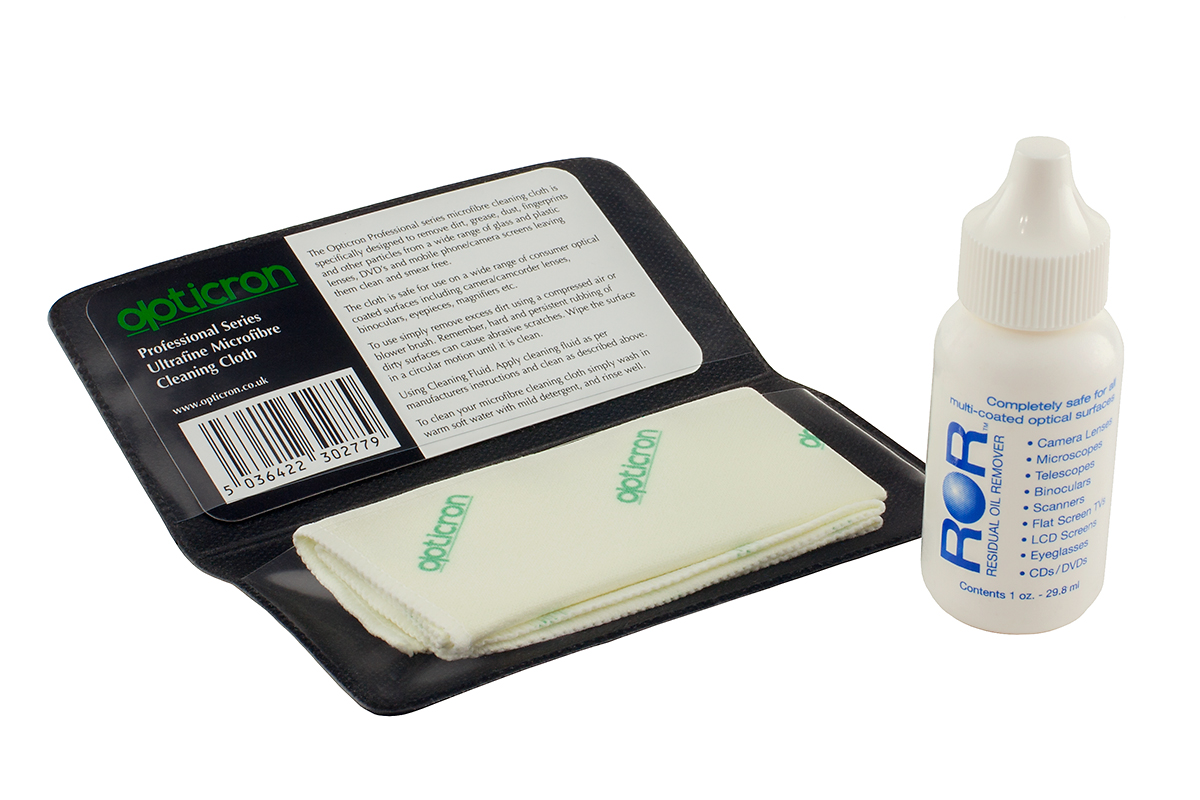 Opticron Pro Series ROR Binocular Lens Cleaning Kit First Light Optics