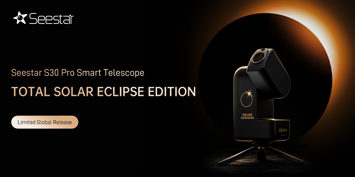 ZWO Seestar S30 Pro Total Solar Eclipse Edition Smart APO