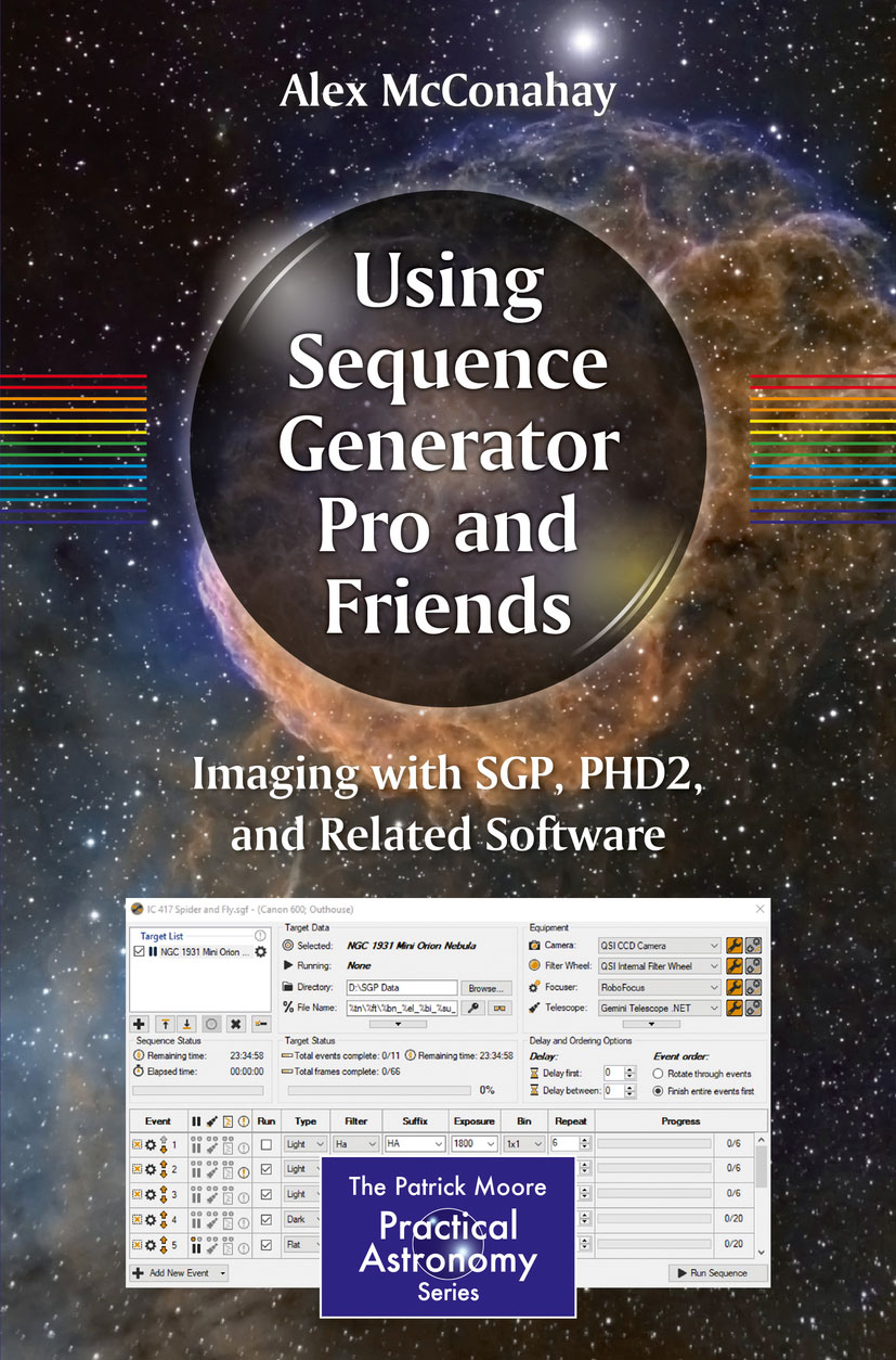 Using Sequence Generator Pro and Friends Book First Light Optics