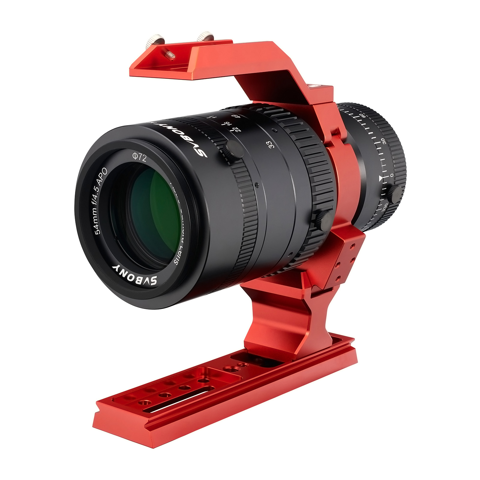 SVbony SV555 54mm f/4.5 Petzval APO Astrograph Lens | First Light