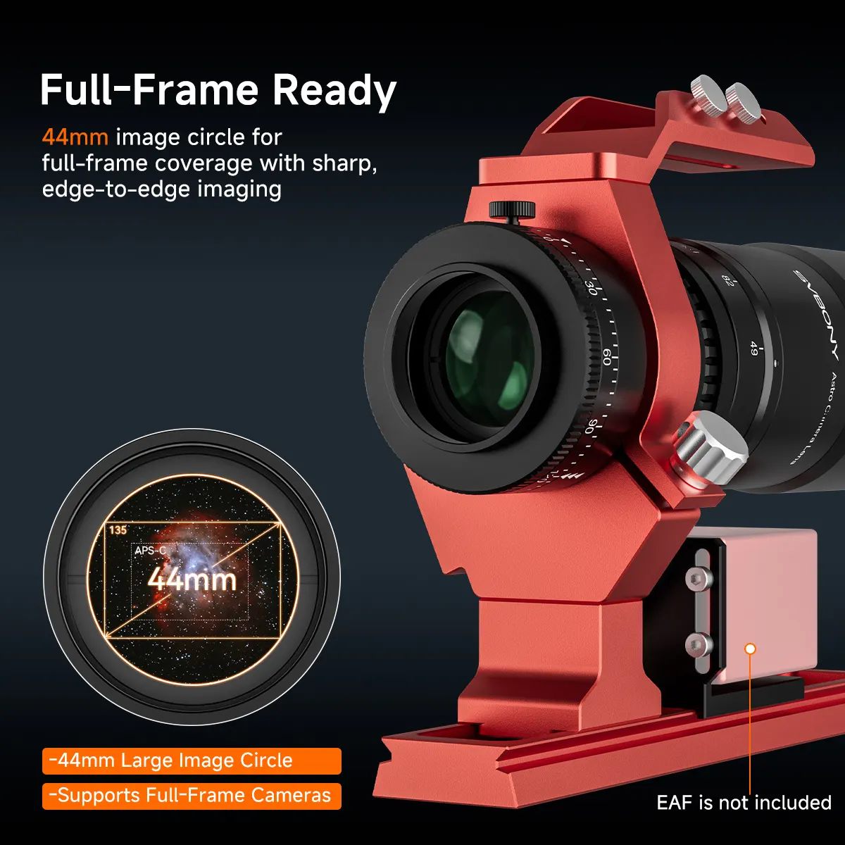 SVbony SV545 203mm f/4.5 Quintuplet APO Astrograph Lens | First