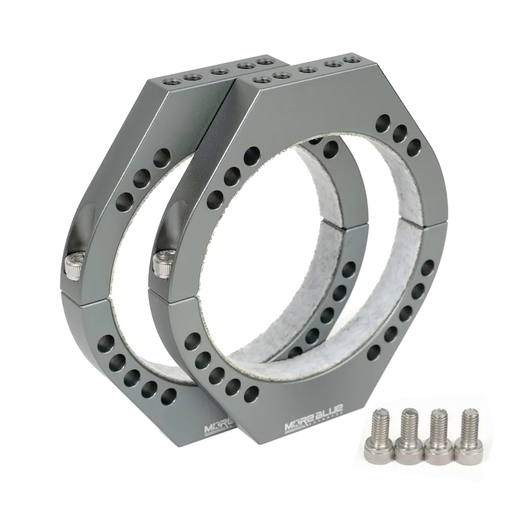 More Blue 90mm Mounting Ring + TP585 Counterweight Kit Package | First ...