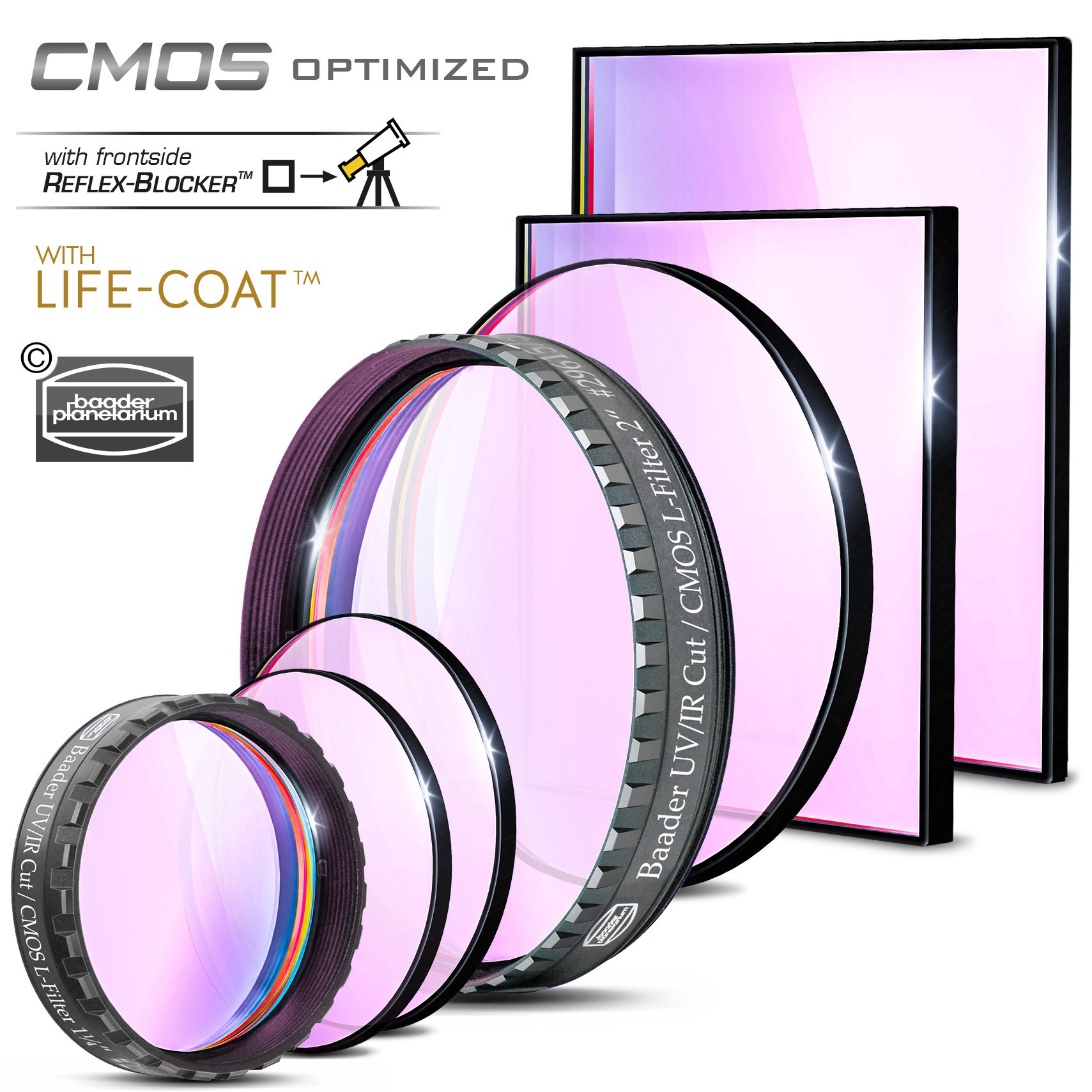 Baader CMOS Optimised UV/IR Cut and L Filter