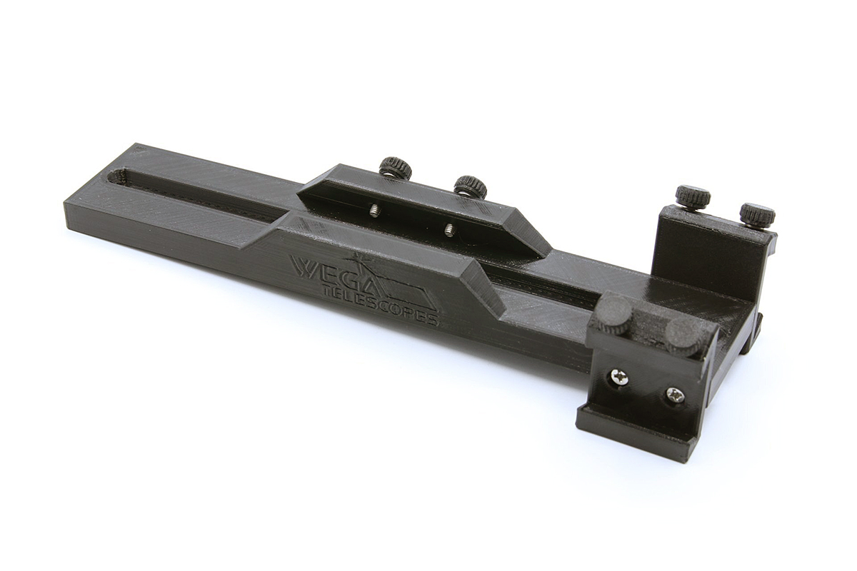 Wega Guide Scope Mount with 2 Finder Mounts in sizes 10, 15, 20 and