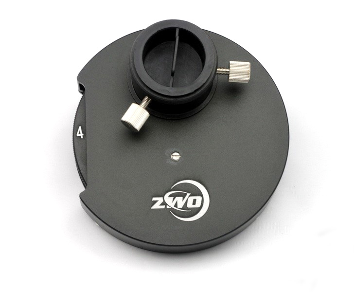 ZWO 5 Position 1.25" Manual Filter Wheel First Light Optics