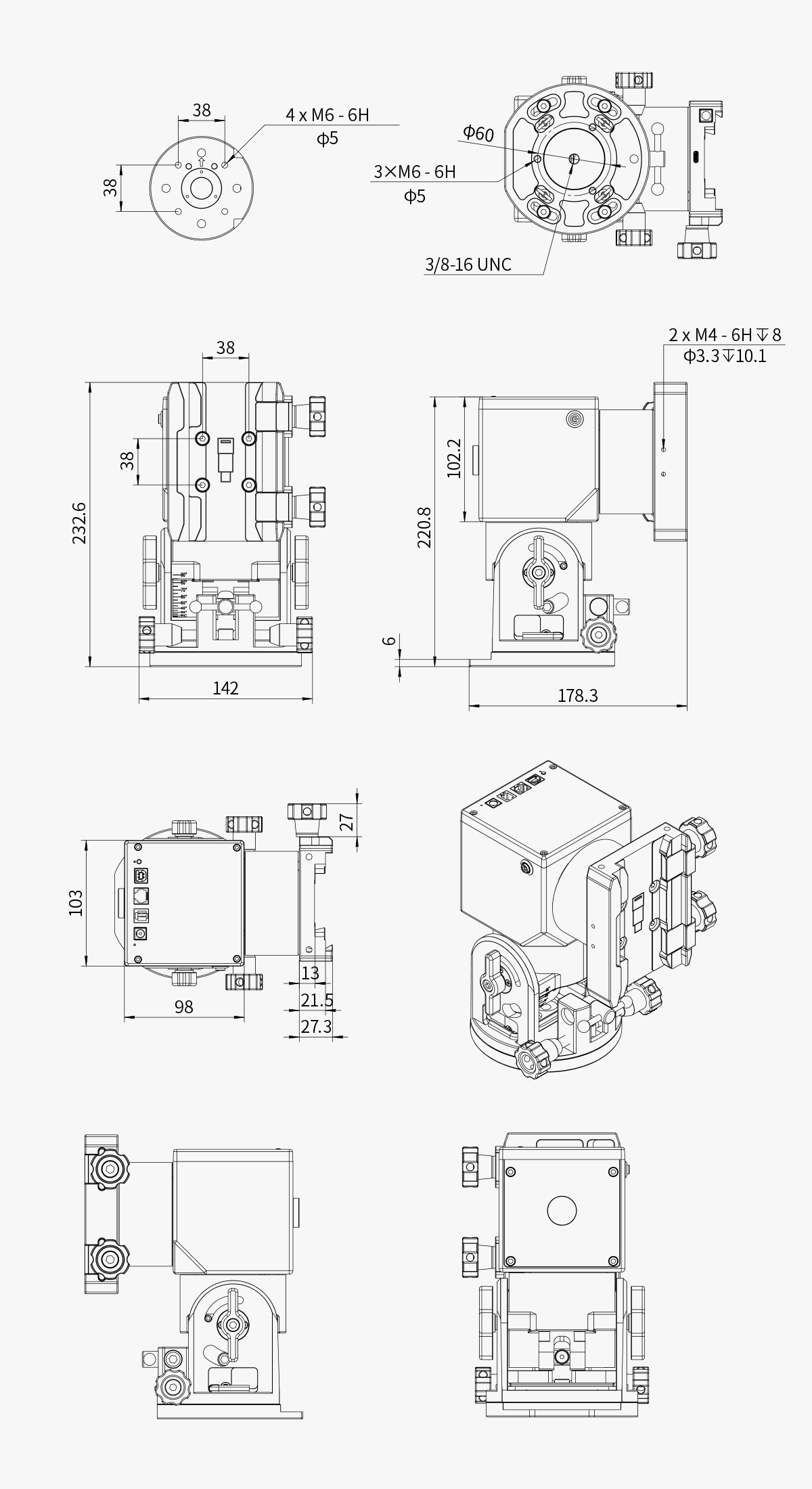 ZWO AM5n Harmonic Drive Equatorial Mount & Carbon Fibre ZWO AM5n Harmonic Drive Equatorial Mount & Carbon Fibre