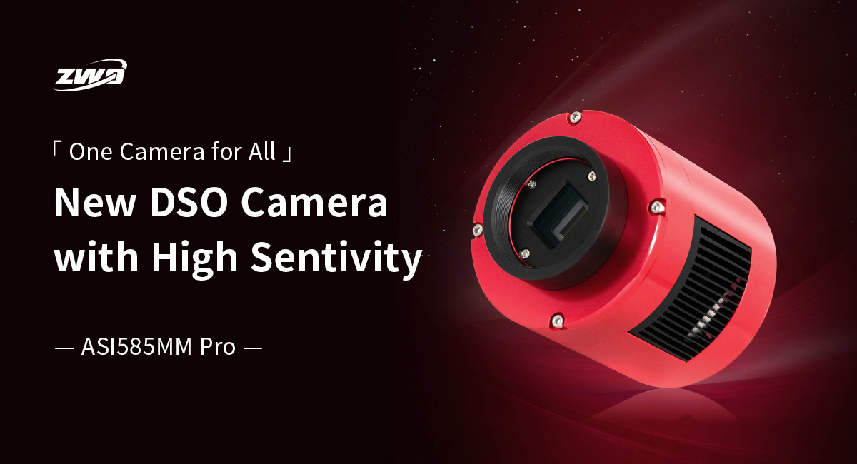 ZWO ASI 585MM-Pro USB 3.0 Cooled Mono Camera | First Light ZWO ASI 585MM-Pro USB 3.0 Cooled Mono Camera | First Light