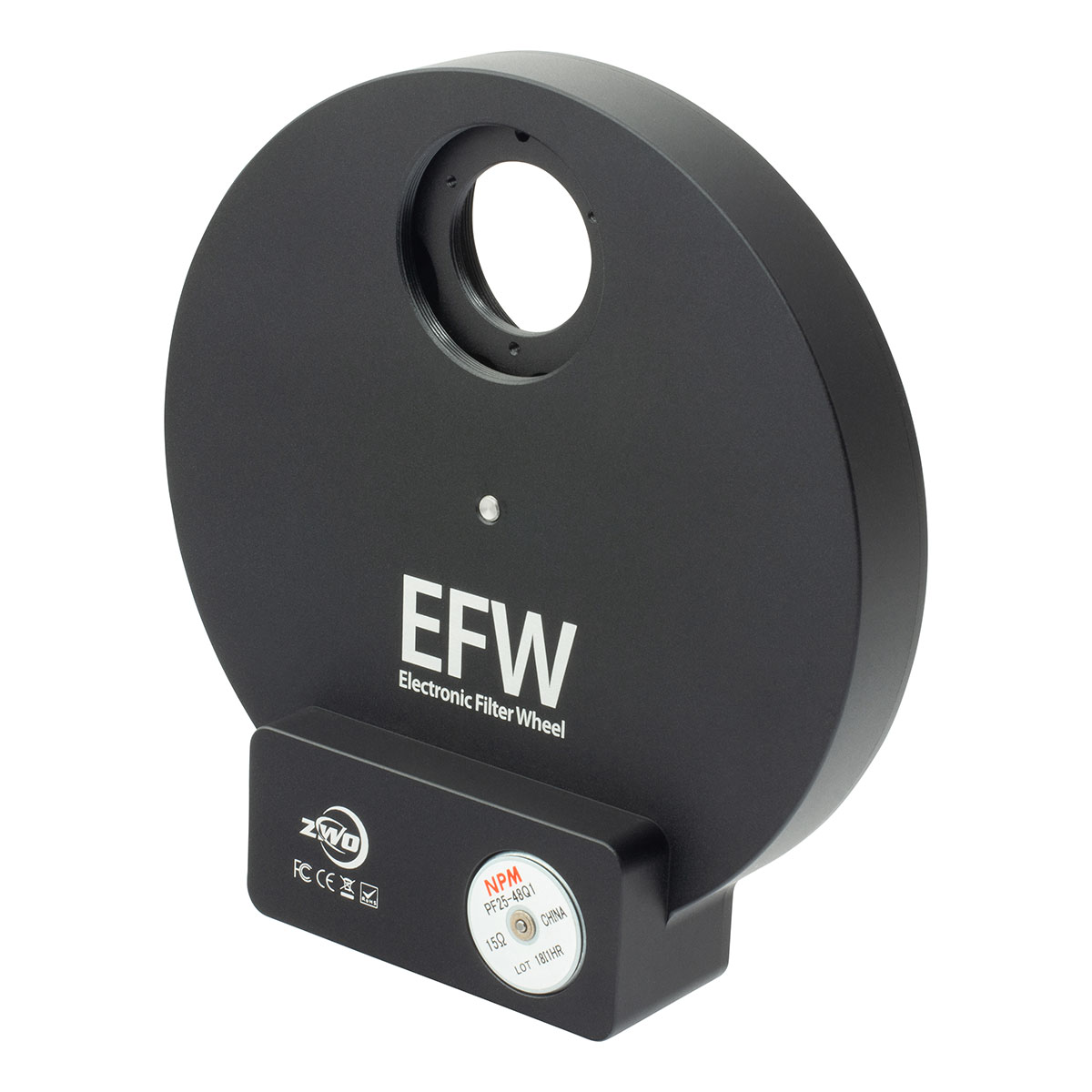 ZWO  8x 1.25″ Electronic Filter Wheel  (EFW)