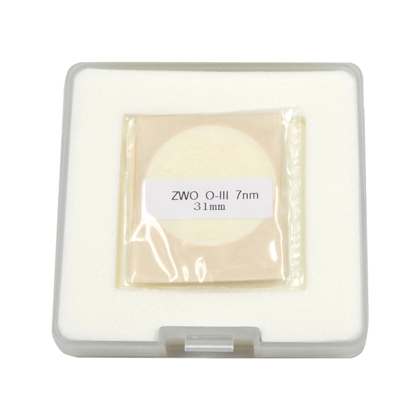 ZWO 31mm OIII 7nm Unmounted Narrowband Filter