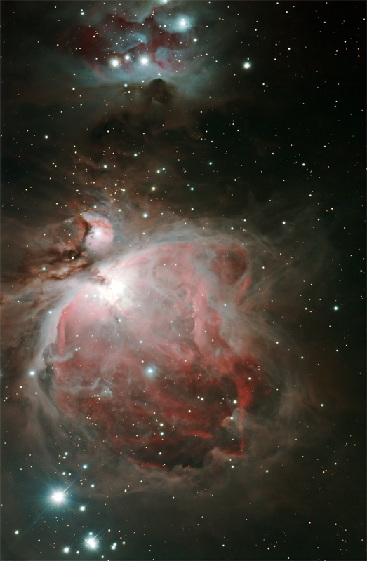 Steve Loughran M42 image M42 M43 NGC1977 RGB with the MN190