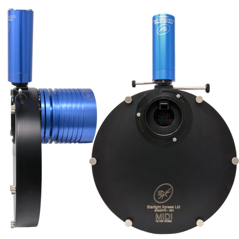 Blue Edition Trius PRO 814 CCD, MIDI 7 Position Filter Wheel and Lodestar Pro Bundle