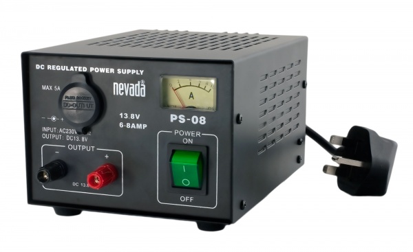Nevada PS-08 6-8A Regulated Linear Power Supply
