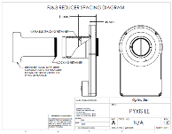 Optec Pyxis LE - Retainer Kit for f/6.3 SCT telecompressors and other 43mm optics.