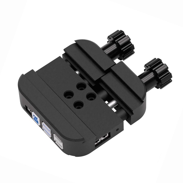 Pegasus Saddle Powerbox for Pegasus NYX-101, ZWO AM5, Sky-Watcher NEQ6/EQ6-R or RainbowRobotics RST135/RST300 Mounts