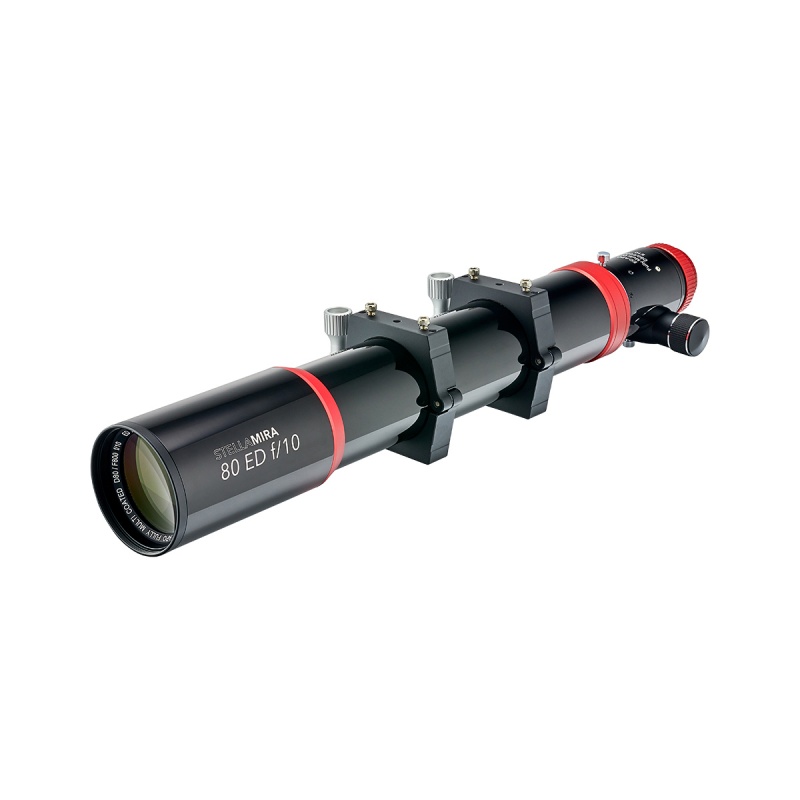 StellaMira 80mm ED f/10 Refractor Telescope with R&P Focuser
