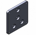 Base to Pier Adapter Plate for Paramount MX