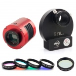ZWO ASI 1600MM-Pro USB 3.0 Mono EFW Mini Filter Wheel, 31mm LRGB & Ha Filters