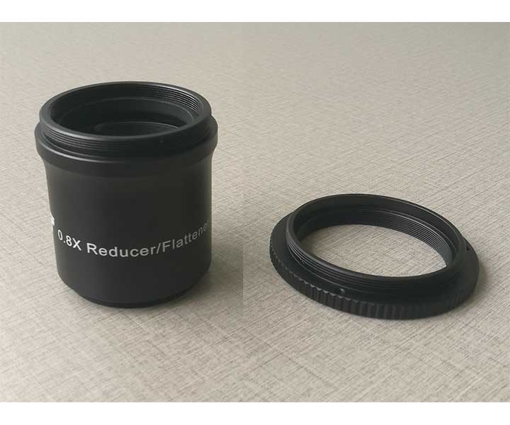 TS 2'' 0.8x Reducer / Flattener for 70-72mm f/6 Refractors