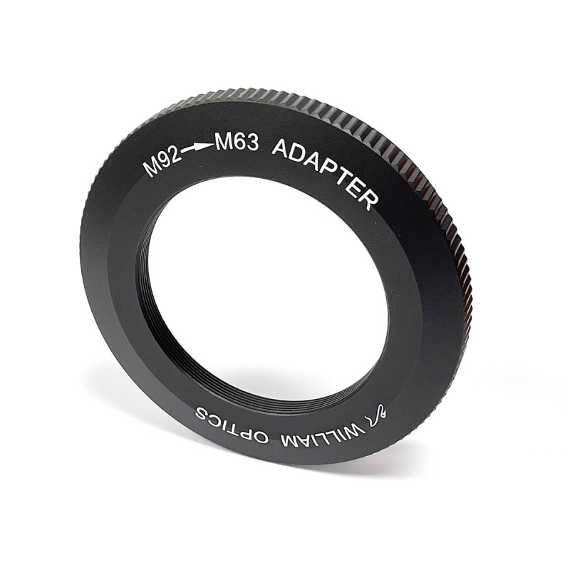 William Optics M92 Male to M63 Female Adapter