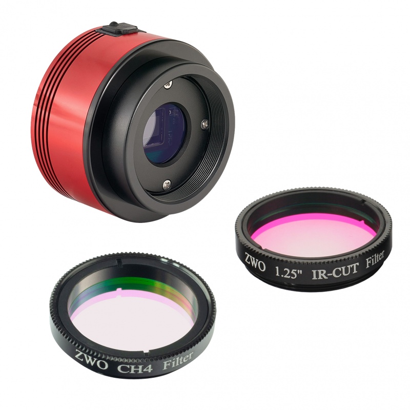 ZWO ASI 482MC Kit with 1.25'' CH4 & IR-Cut Filters