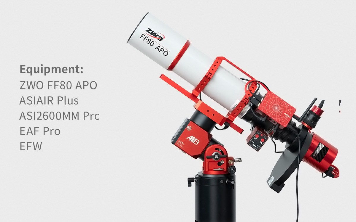 ZWO AM3N Harmonic Drive Equatorial Mount | First Light Optics